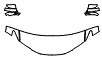2015 Honda Accord Coupe LX Hood, Fender and Mirror Kit