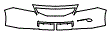 2009 Honda Accord EX V6 Coupe Bumper Kit - PPF