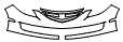 2013 Mazda MAZDA6 Sport Grille and Bumper Kit - PPF