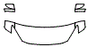 2014 Mazda Mazda3 4-Door Touring Hood, Fender and Mirror Kit