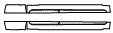 2006 Nissan Altima SE-R Door Sill and Rocker Panel Kit