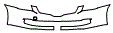 2008 Nissan Altima SE Bumper Kit