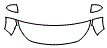 2023 Nissan Pathfinder SV Hood, Fender and Mirror Kit