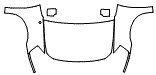 2005 Nissan Titan Full Hood, Fender and Mirror Kit - PPF