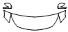 2024 Nissan Versa SV Hood, Fender and Mirror Kit