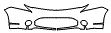 2009 Ford Focus SES Coupe Bumper Kit - PPF