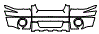 2006 Ford Escape Limited Bumper Kit