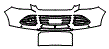 2015 Ford Escape Titanium Bumper Kit - PPF