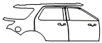 2017 Ford Explorer Fender and Door Kit - PPF