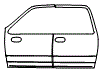 2017 Ford Expedition Door Kit - PPF