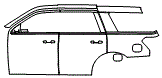 2024 Ford Expedition King Ranch Door and Rear Fender Kit - PPF