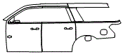 2023 Ford Expedition King Ranch Door and Rear Fender Kit - PPF