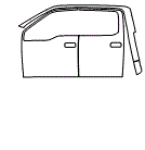 2022 Ford F-250 Door and A-Pillar Kit - PPF