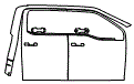 2023 Ford F-150 Lightning Door Kit - PPF