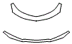 2022 Chevrolet Camaro Coupe ZL1 Lower Bumper and Upper Bumper Kit