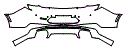 2022 Chevrolet Camaro Rear Bumper Kit - PPF