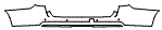 2022 Chevrolet Tahoe High Country Rear Bumper Kit