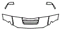 2022 Chevrolet Silverado HD 2500 WT Hood, Fender and Mirror Kit