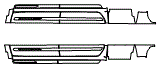 2026 CHEVROLET SILVERADO HIGH COUNTRY Rocker Panel Kit