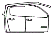 2016 Chevrolet Colorado WT Door and A-Pillar Kit - PPF