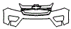 2019 Chevrolet Colorado Grille and Bumper Kit - PPF