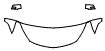 2014 Chevrolet Traverse LS Hood, Fender and Mirror Kit