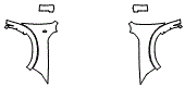 2024 RAM 1500 Classic Warlock Full Fender and Mirror Kit - PPF