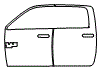 2020 RAM 1500 Classic Warlock Door Kit - PPF