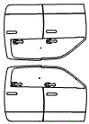 2021 RAM 2500 Door Kit - PPF
