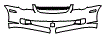 2004 Chrysler Crossfire Bumper Kit - PPF