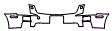 2007 Cadillac STS Upper Bumper Kit