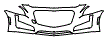 2018 Cadillac CTS Luxury Collection Bumper Kit - PPF