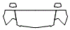 2008 Cadillac STS-V Hood, Fender and Mirror Kit