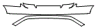 2006 Infiniti M45 Base Rear Bumper Kit