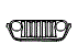 2019 Jeep Wrangler 2 Door Rubicon Grille Kit