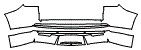 2022 Jeep Grand Wagoneer Rear Bumper Kit - PPF