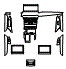 2016 Lexus LX Interior and Display Screen Kit - PPF