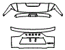 2024 Lexus LX 600 Base Hatch Kit - PPF