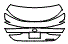 2019 Lexus ES 300h Luxury Trunk Lid Kit