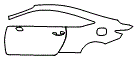 2016 Lexus RC 350 Door and Rear Fender Kit