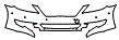 2010 Lexus LS 460 Bumper Kit