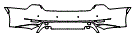 2020 Lexus GS F Rear Bumper Kit