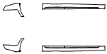 2019 Lexus GS 300 Base Rocker Panel Kit