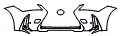 2020 Lexus UX Bumper Kit - PPF