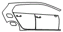 2022 Volkswagen Golf GTI (Canada) Autobahn Door and Rear Fender Kit - PPF