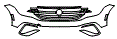 2023 Volkswagen Tiguan (Canada) Bumper Kit - PPF