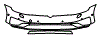 2017 Volkswagen Golf Alltrack Bumper Kit - PPF