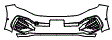 2023 Volkswagen Atlas Cross Sport (US) Bumper Kit - PPF