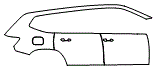 2022 Volkswagen Atlas (US) Door and Rear Fender Kit - PPF