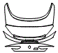 2021 BMW 8 Series Trunk Lid Kit - PPF